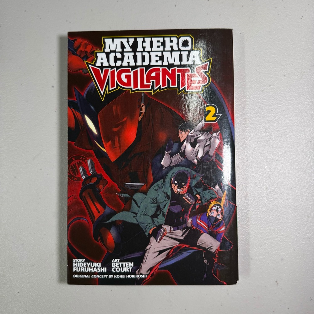 My Hero Academia Vigilantes V 2 Manga Hideyuki‎ Furuhashi Betten Court Viz Media